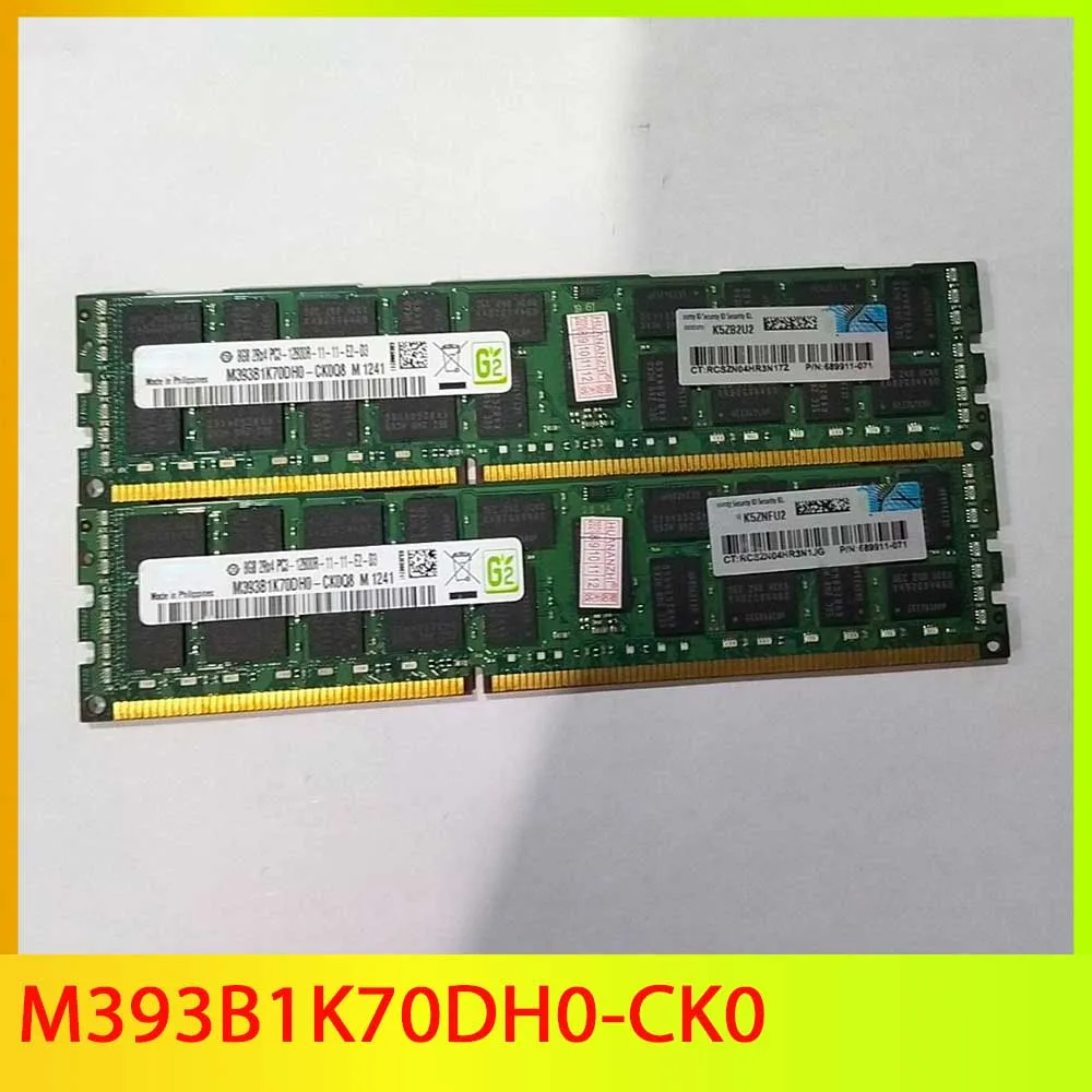 

For Samsung Server Memory 8GB DDR3 1600MHz ECC REG RAM 2RX4 PC3-12800R M393B1K70DH0-CK0