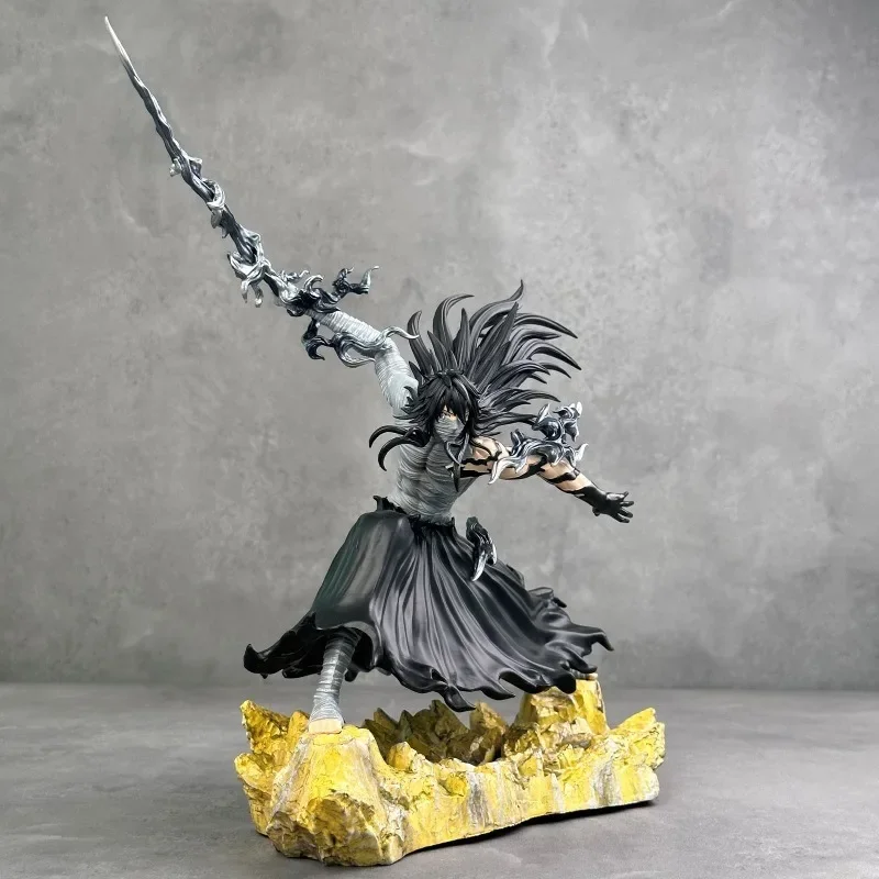 23cm Bleach Hollow Ichigo figura de acción muñeca coleccionable Saigo No Getsuga Tenshou Hollowfied Kurosaki Ichigo estatua modelo Juguetes