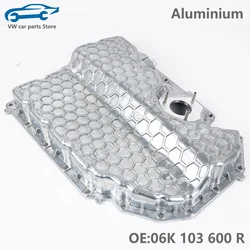 06K103600R All Aluminum Alloy Improved Oil Tray Waste Oil Pan For Audi A1 A3 Q2 TT VW Golf MK7 GTI Sharan Tiguan 06K 103 600 R