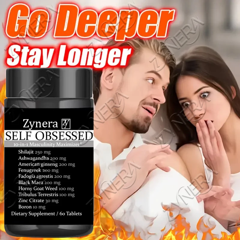 

Органическая добавка из корня черной маки + экстракта Эшавандаха для женщин и мужчин Erect, Endurance - веганские таблетки