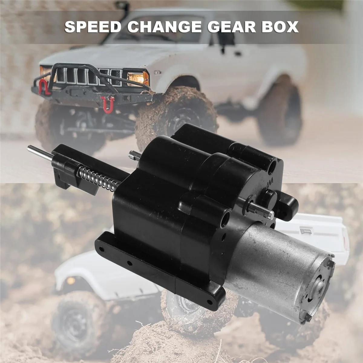 Mudança de velocidade para RC Car B-1 B-24 B-16 C-24 1/16 4WD 6WD RC Car Crawler 10 Km/H-30 Km/H Peças de Controle Remoto Acessório