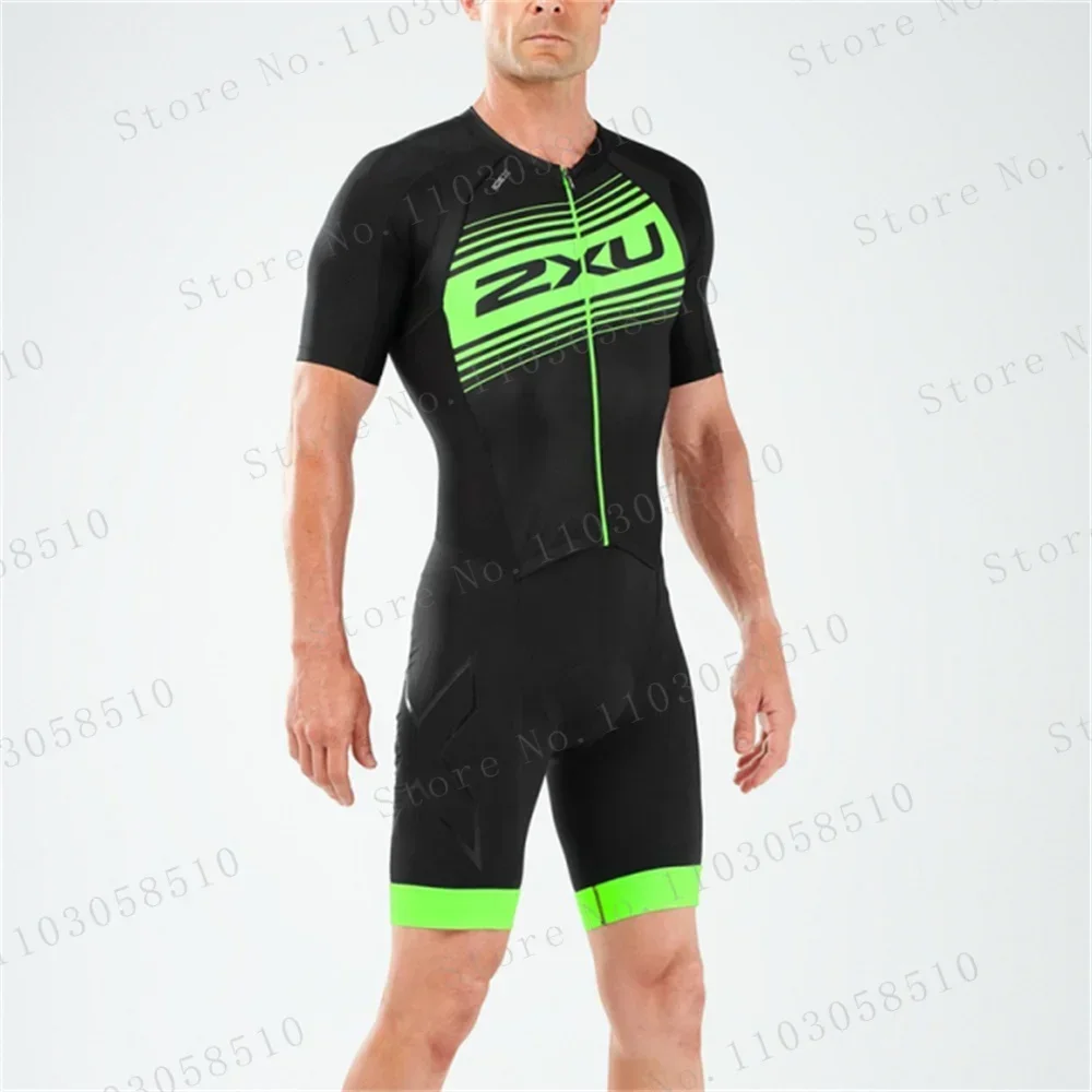 zxuful Cycling Skin Suit For Men Triathlon Professional Cycling Skinsuit High Elasticity Cycling Triathlon Jumpsuit Bike Suit