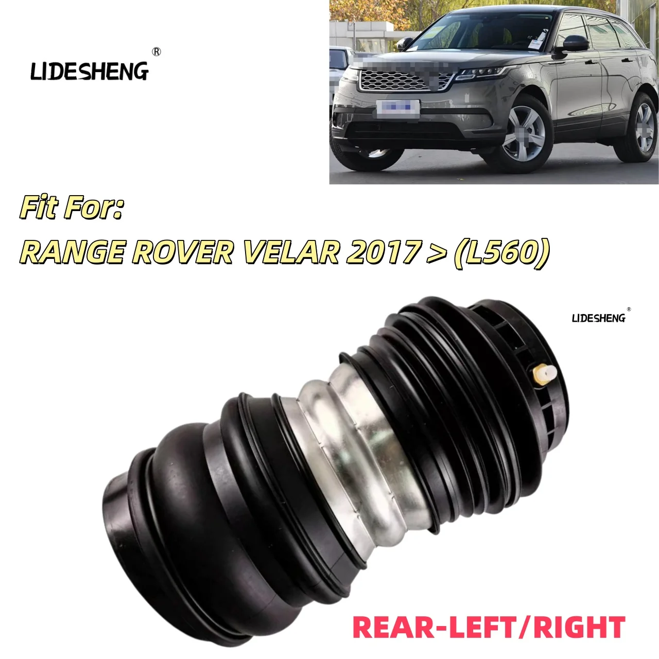 LR090653 LR090654 REAR LEFT OR RIGHT AIR SUSPENSION SPRING BAG FOR LR RANGE ROVER VELAR 2017 L560