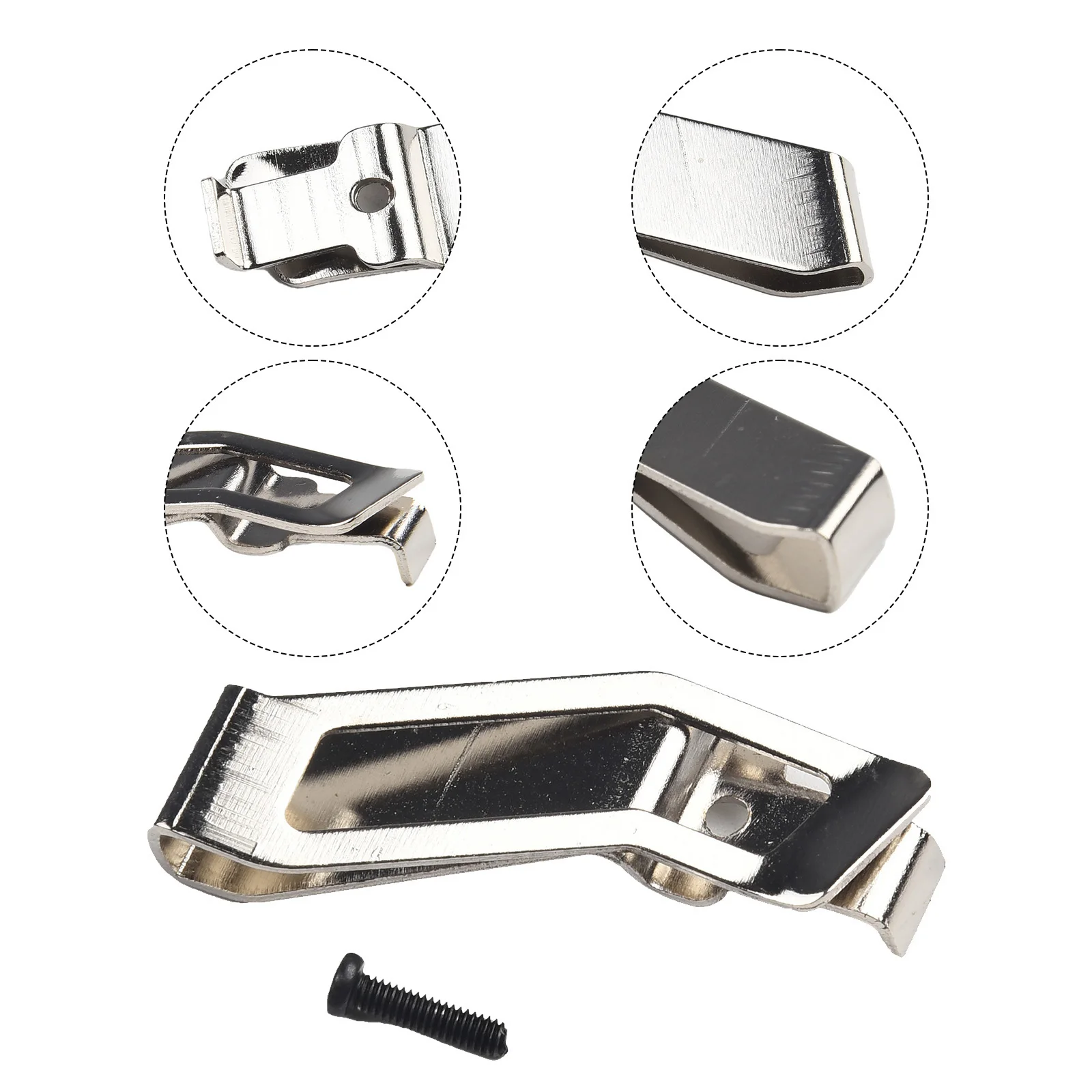 Silver House Belt Clip Driller Handle Assembly Power Tool Parts Workshop Equipment Machine Accessories Major Instrument