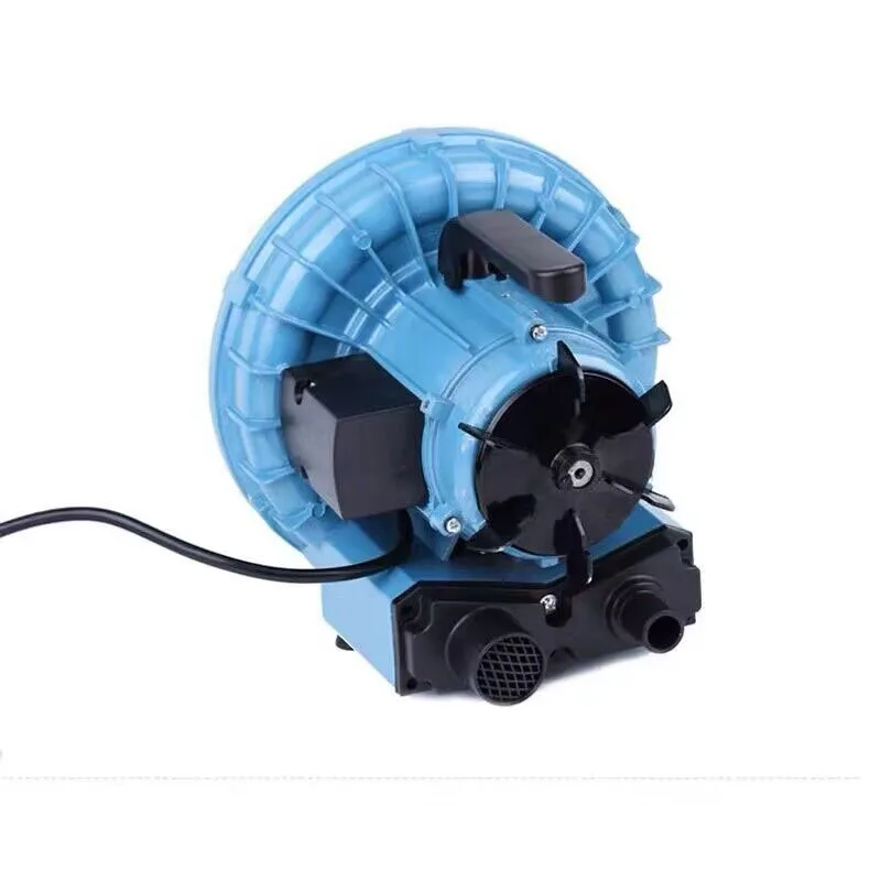 120W Seafood Pool Blower Oxygen Pump Air Pump High-Power Hair Dryer Fish Pond Aquarium Special Oxygen Pump Centrifugal Turbine