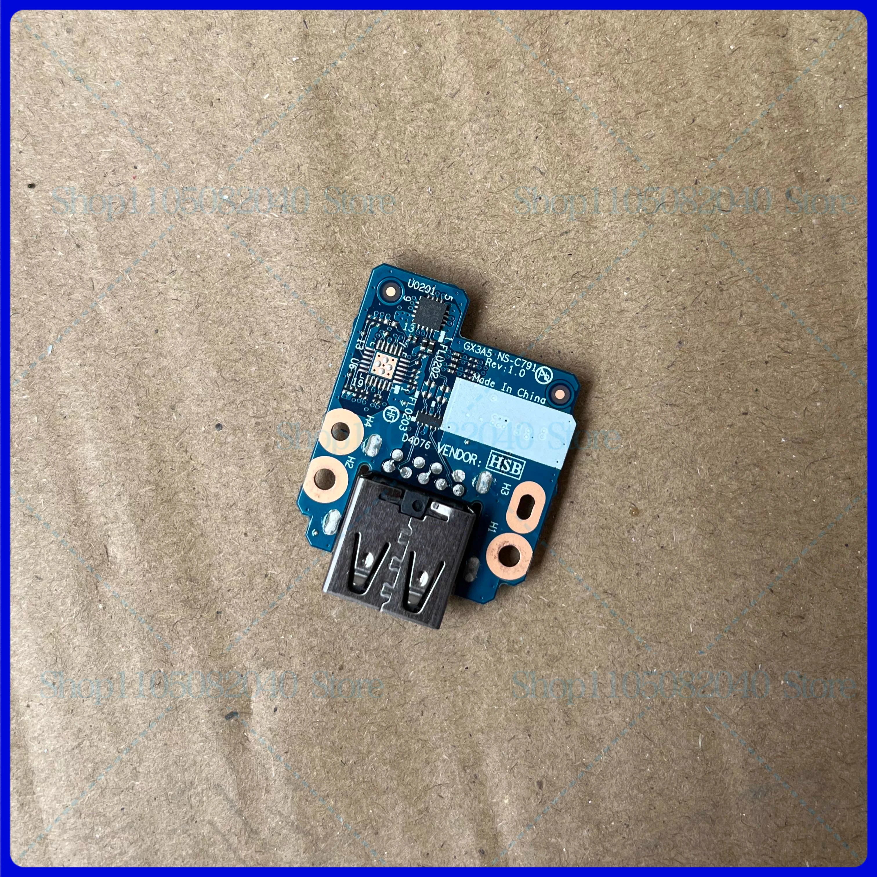 For Lenovo Thinkpad X13 T14S AMD USB interface small board NS-C791 FRU 5C50S73052