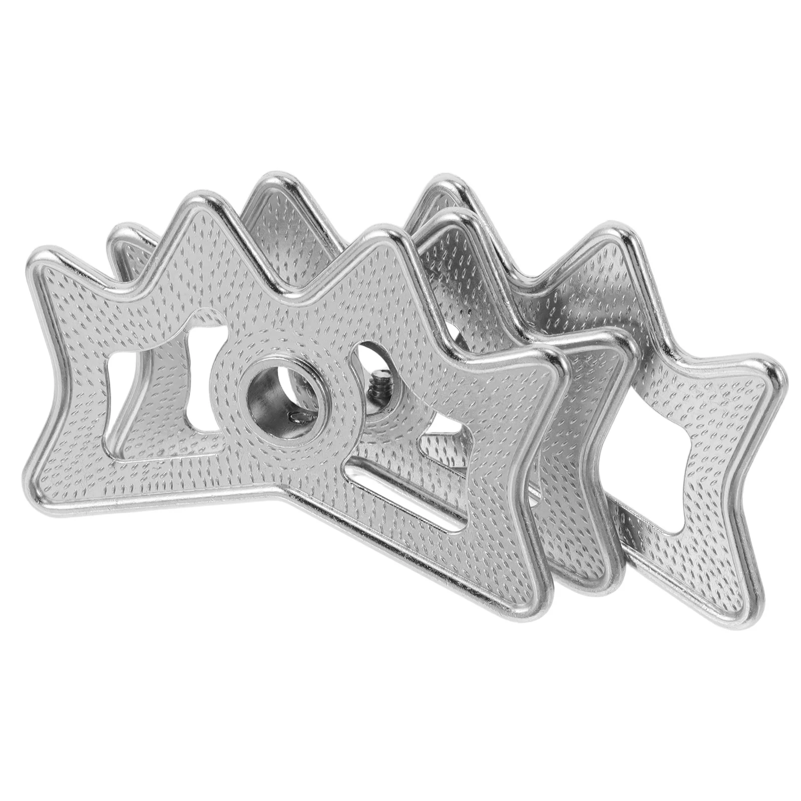 

3Pcs Pool Bridge Head Metal Billiard Cue Holder Five-Prong Claw Design Portable Pool Cue Rest Table Accessories for Accurate