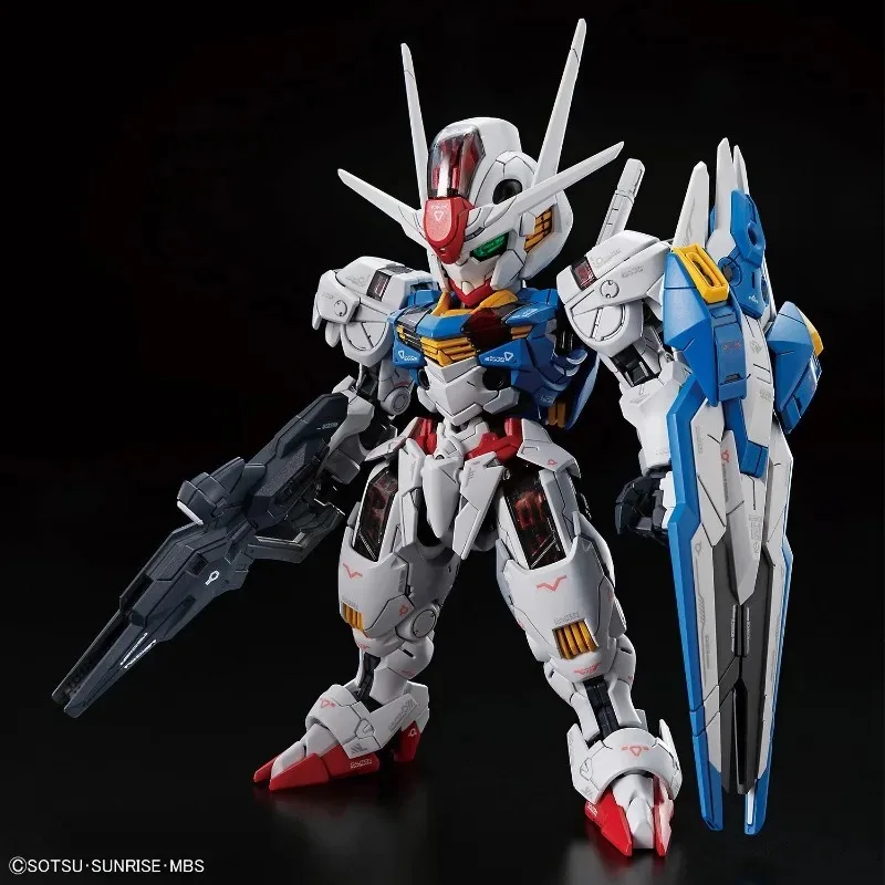 【In Stock】Bandai Genuine MGSD XVX-016 GUNDAM AERIAL Anime Action Figure Robot Collectible Assembly Model Toys Ornaments Gift