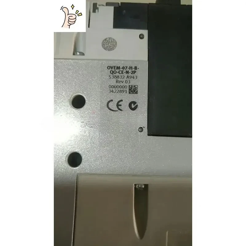 2026 Authentic OVEM-07-H-B-QO-CE-N-2P Vacuum Generator 538832