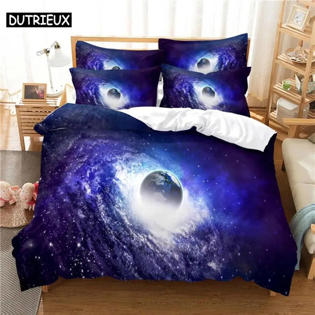 Earth Bedding Set Duvet Cover Set 3d Bedding Digital Printing Bed Linen Queen Size Bedding Set Fashion Design