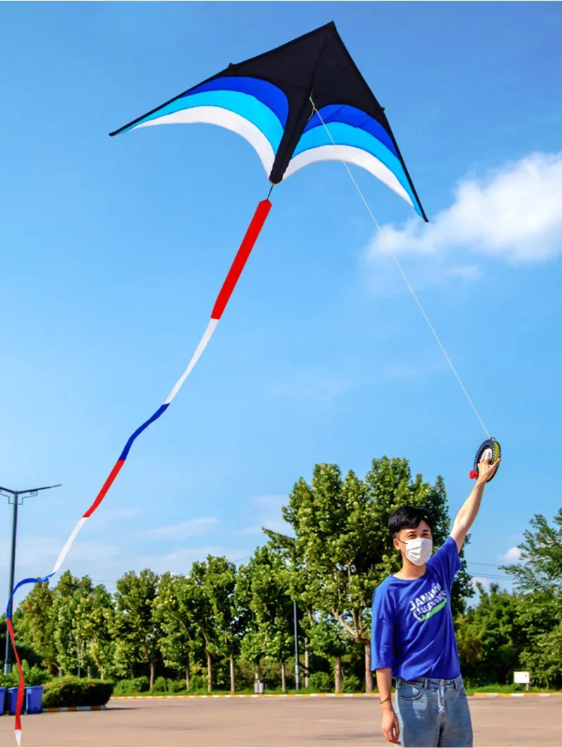 Envío Gratis, pipas delta volando para adultos, brisa fácil de volar, cola larga, juguetes para exteriores, pipas de viento profesionales, viento weifang