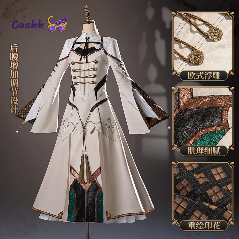 Nouveau Costume de Cosplay ErroR:salvation Lucus Proust, Accessoires d'Uniforme, Tenue pour Femmes pour Halloween, Carnaval, Fête
