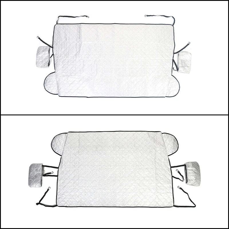 For 2003-2009 Hummer H2 H3 Windshield Snow Shield Frost Cover Cotton Velvet Anti-Freeze Winter Car Accessories 1Pc