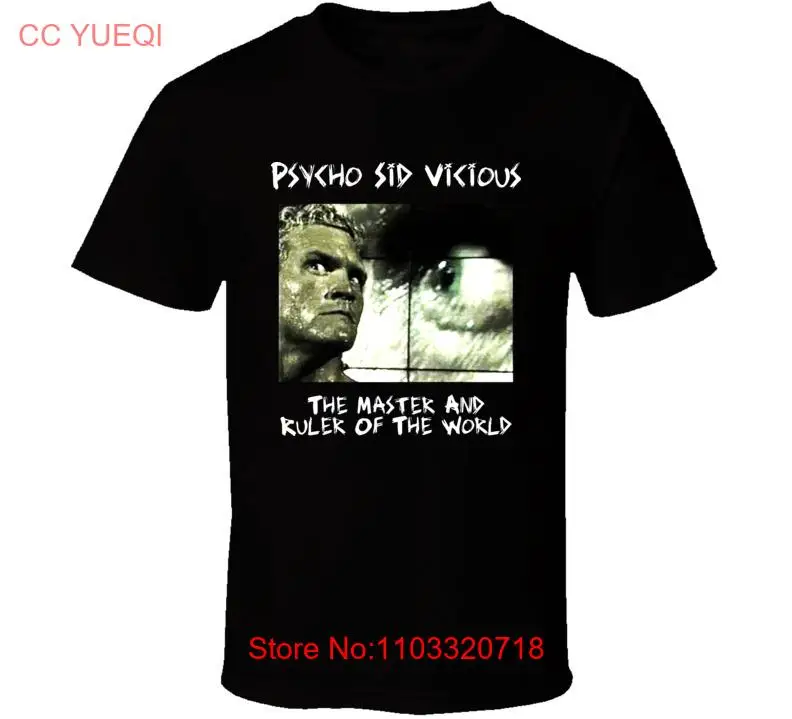 Футболка психосид порочная из хлопка с изображением легенды борьбы, размеры от S до 5XL AR538