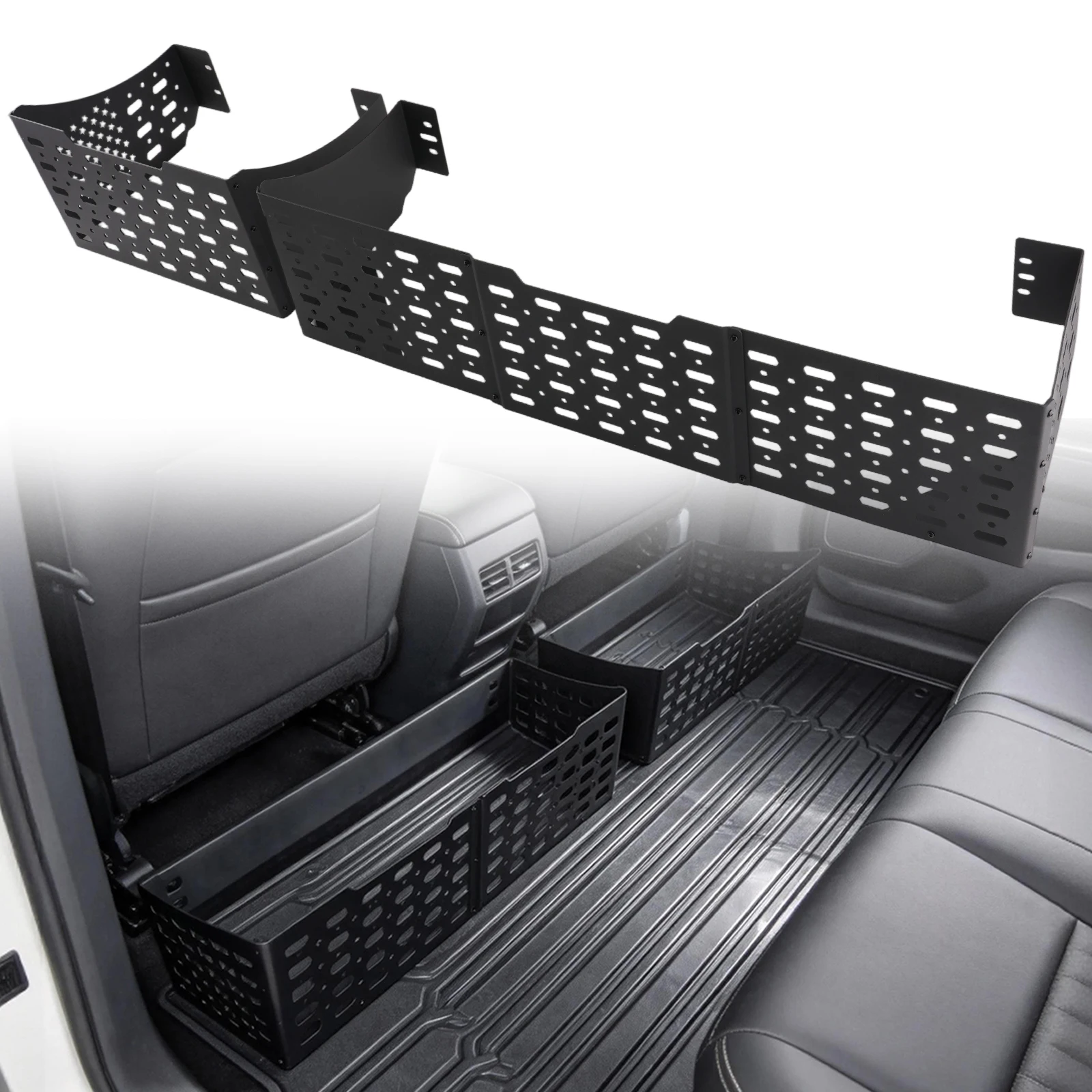 Storage Molle Under for Seat for Ford F150 F250 F350 SuperCrew Cab 2015-2025