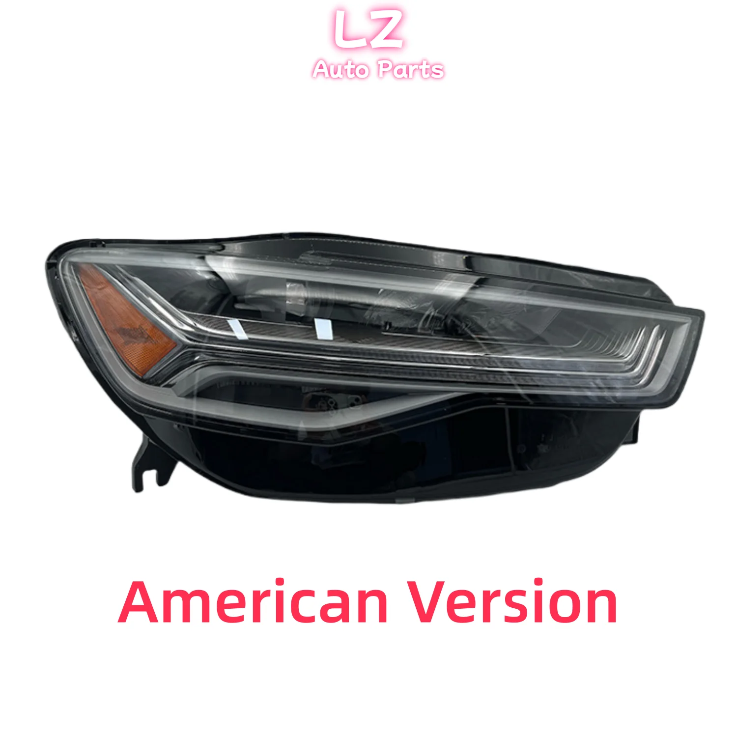 

Подходит для Audi A6 Фара 2015-2018 Audi A6 C7PA Фара Audi S6 Светодиодная фара Светодиодная лампа Американская версия Plug And Play