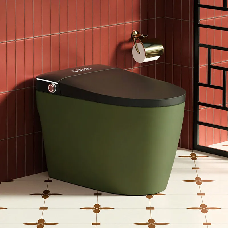 

Toilet,Modern Smart Toilet Auto-Open Electric WC With Remote Control Full Automatic & Intelligent Bathroom Seat Heating