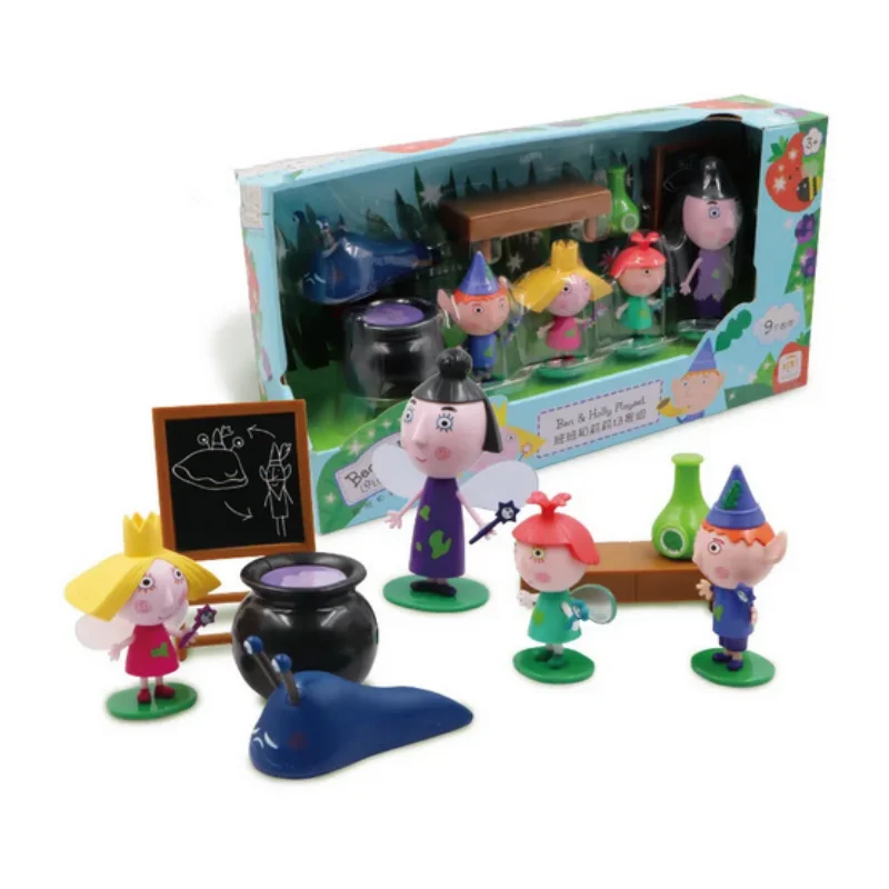 Cartoon Ben und Holly PVC kleines Königreich Action figur Spielzeug für Kind Geburtstag Weihnachts geschenk