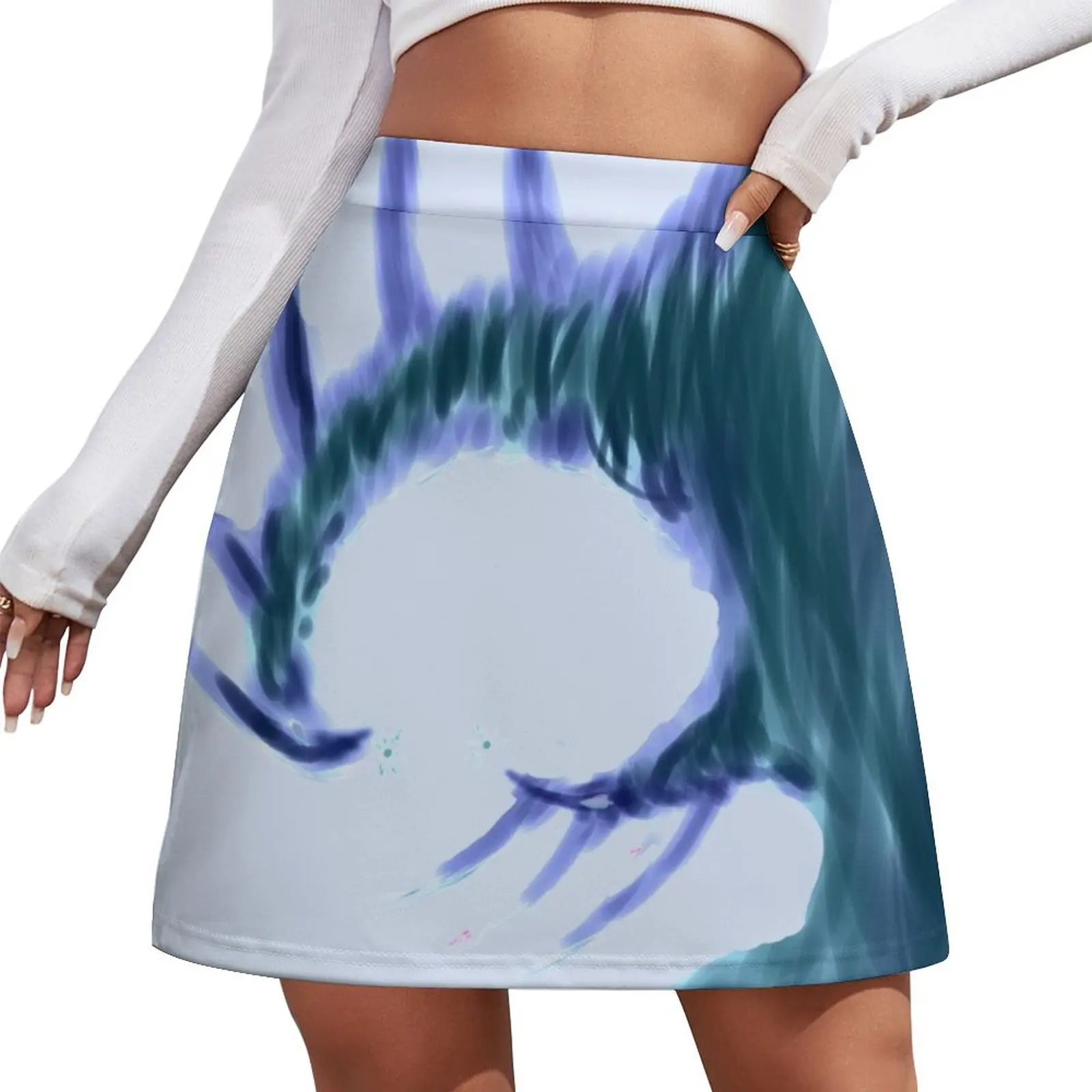 Show them your true colors Mini Skirt Kawaii skirt for women Skirt satin Mini