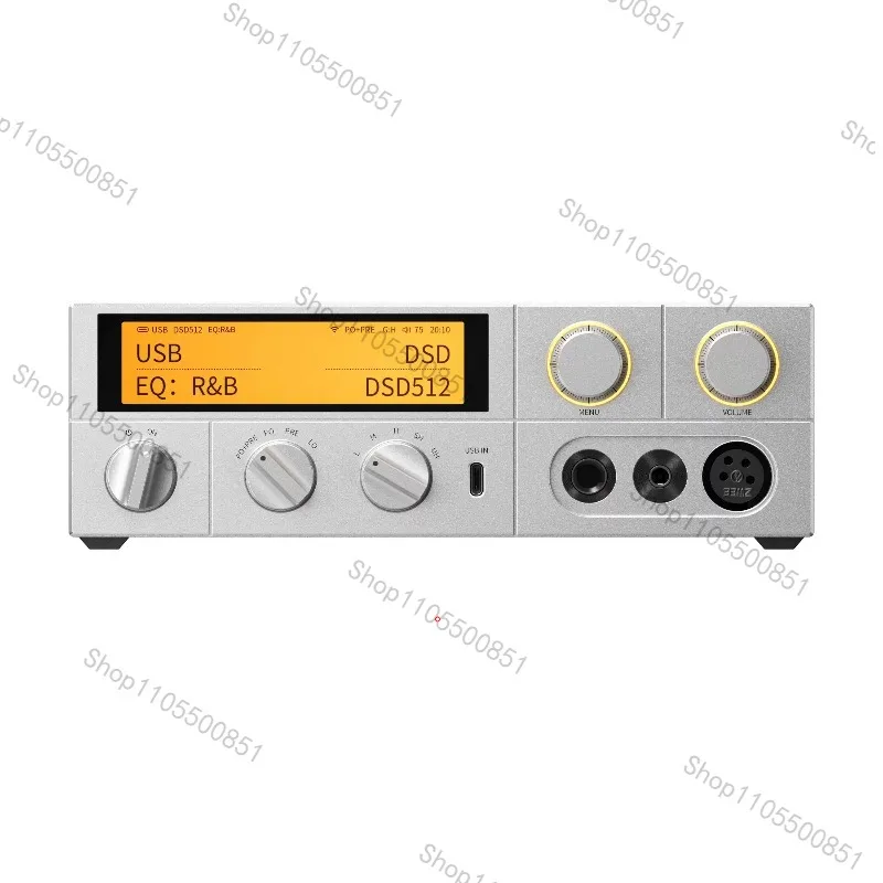 K17 Desktop DAC AMP Headphone Amplifier Hi-Res Audio AK4191 dual AK4499EX 31-band DSD512 PCM768 with Remote Control