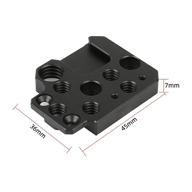 Metal Monitor Mount Holder for DJI Ronin S SC RS2 RSC2 RS3 Mini Gimbal Mounting Plate Extension 1/4