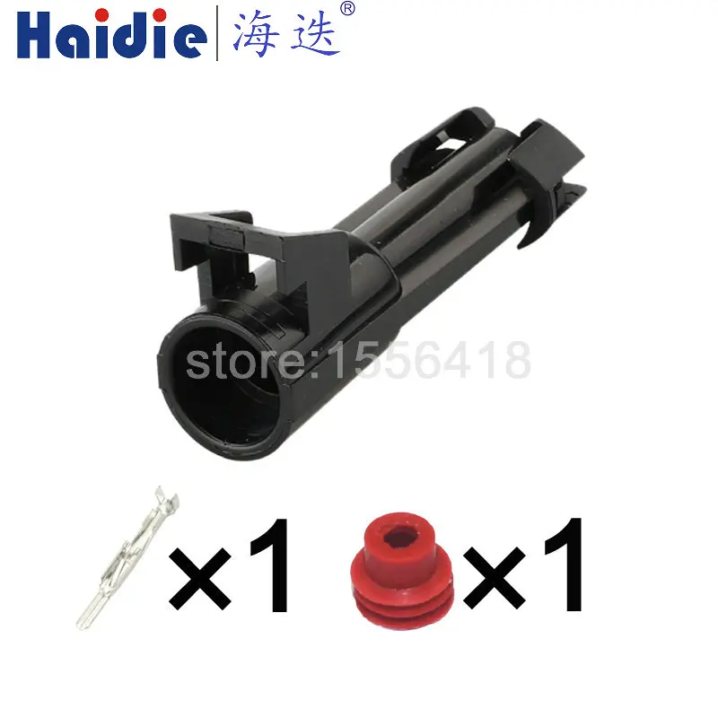 

1-100 Sets 1 Pin 2.8 Series Automotive Electric Wire Adapter Waterproof Wiring Socket 12065171 12065172 12065249 12065249