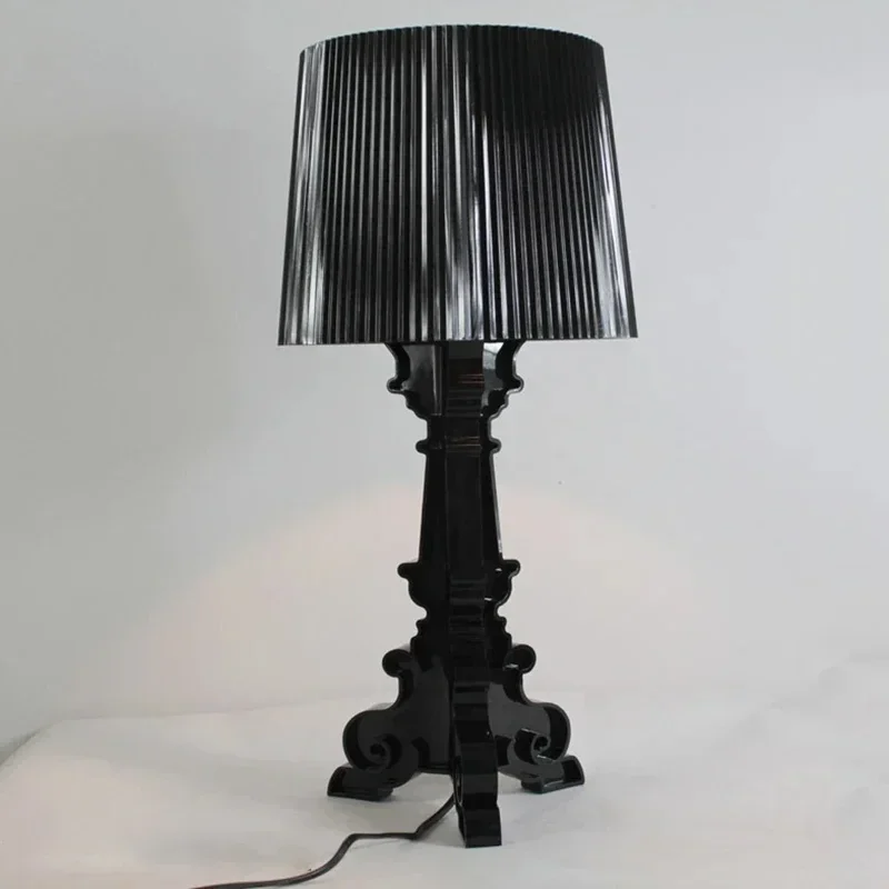 SANDYHA Nordic Tischlampe LED Acryl Lampara Mesita De Noche Dormitorio Stehleuchte für Schlafzimmer Arbeitszimmer Beleuchtungskörper Dekor