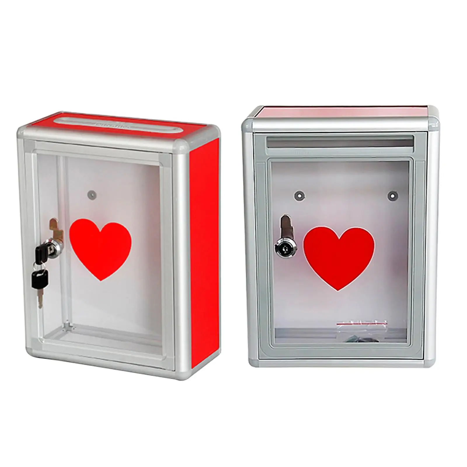 Donation Box Suggestion Box Collection Gift Box Wall Hanging Box for Party Favors Decoration Birthday Accessories Fundraising