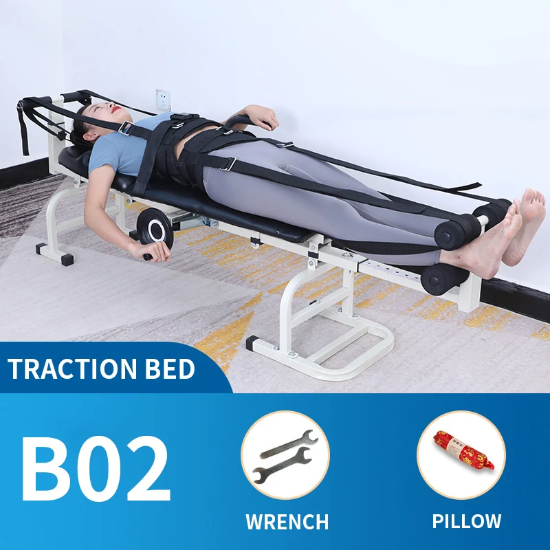 

Human Body Stretcher Cervical And Lumbar Traction Machine Home Fitness Spine Stretch Health Care Bed