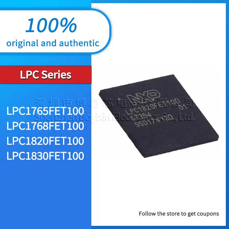 Original genuine LPC1765FET100 LPC1768FET100 LPC1820FET100 LPC1830FET100 TFBGA-100