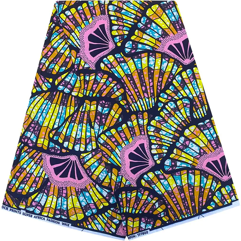 

Прочная восковая ткань с африканским принтом из 100% хлопка для длительного ношения одежды с воском Холладыс