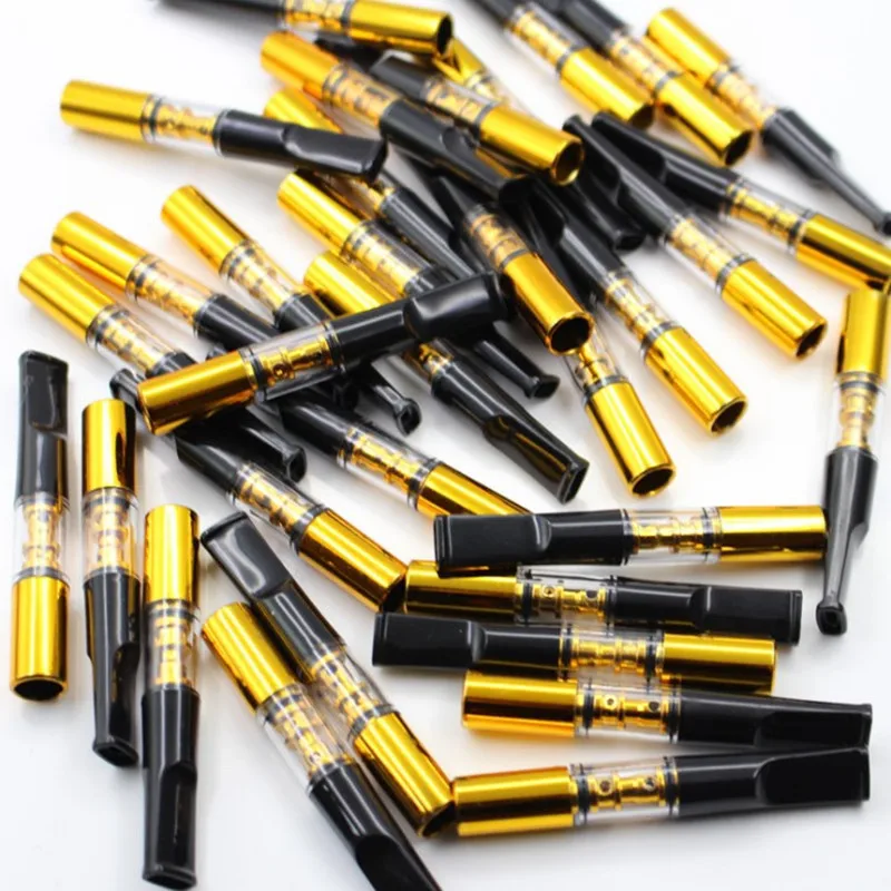 NZH-058 5PCS/Set Personal Cigarette Mouthpiece For Thick Thin 5.2/6/8mm Cigarette Filters Recirculating Smoking filter Men Gift