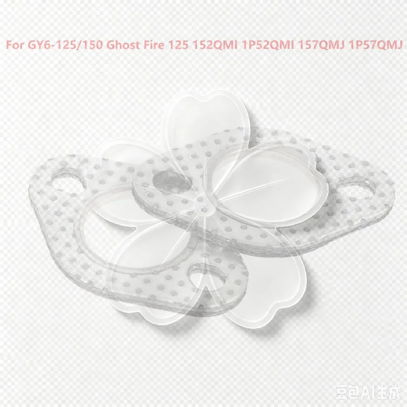 1/2Pcs Exhaust Manifold Gasket With Heat Resistant And Leak Proof Design Perfect For GY6 125 150 Scooter ATV Engine Repair