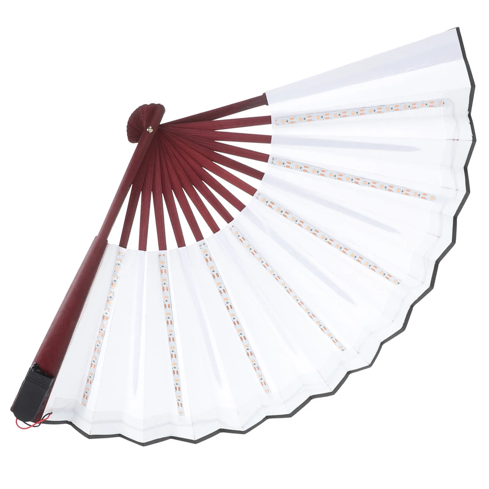 

Glowing Folding LED Fan Durable Creative Performance Prop Operated Ideal for Dance Party Stage Show LED Folding Fan
