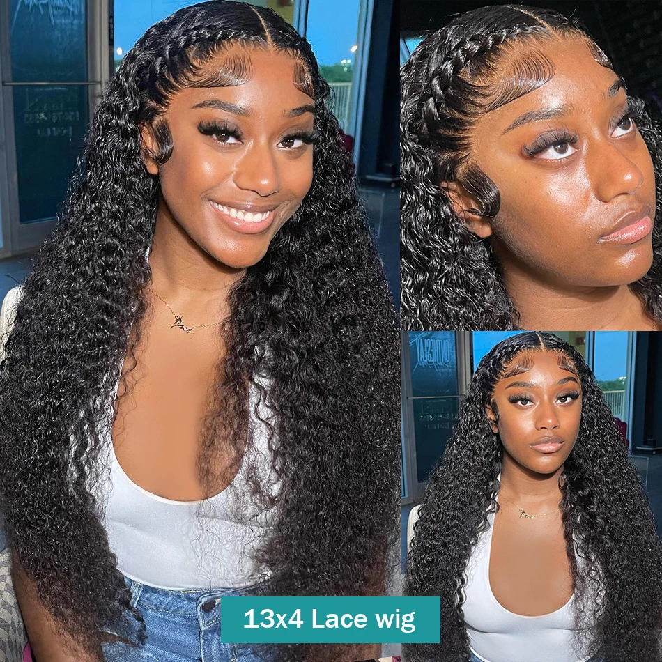 13x6 Lace Front Wig Deep Wave Frontal Wig 13x4 Hd Lace Brazilian 360 Full Lace Front 30 Inch Curly Human Hair Wigs For Women