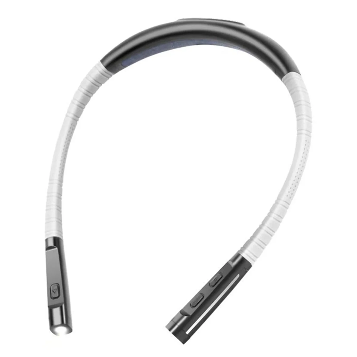 مصباح كتاب محمول برقبة ليد ، أضواء قراءة متعددة الاستخدامات ، أذرع سيليكون ، مصباح تخييم