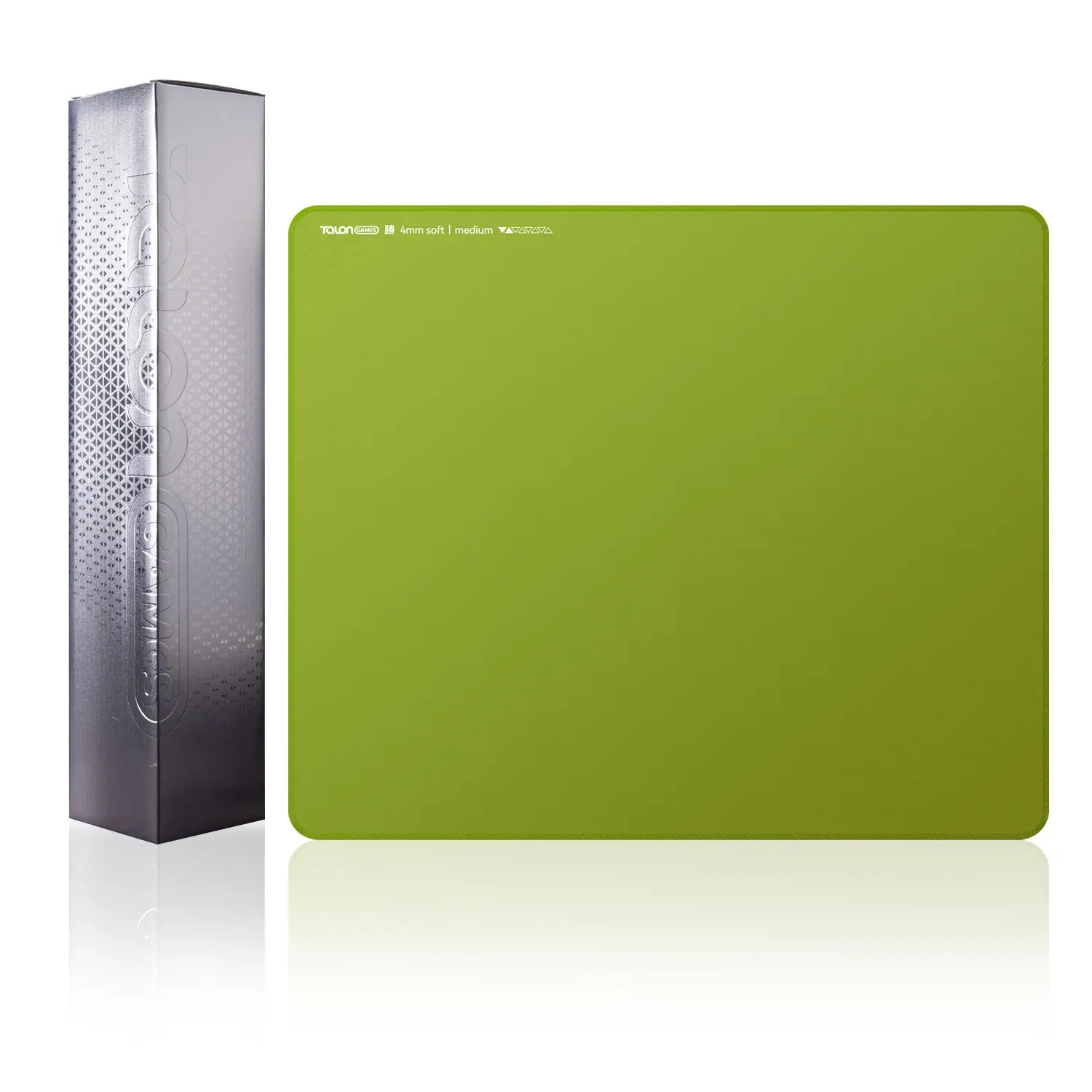 

TALONGAMES eSports Gaming Mouse Pad Control type Fabric Cross Anti Slip Function Rubber Base Green Mousepad L Size