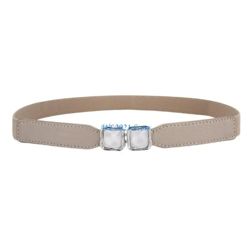 

G5GC Classical Elastic Waist Belt Adjustable Waistband For Women Daily Wear And Various Occasion All Matching Waist Decors