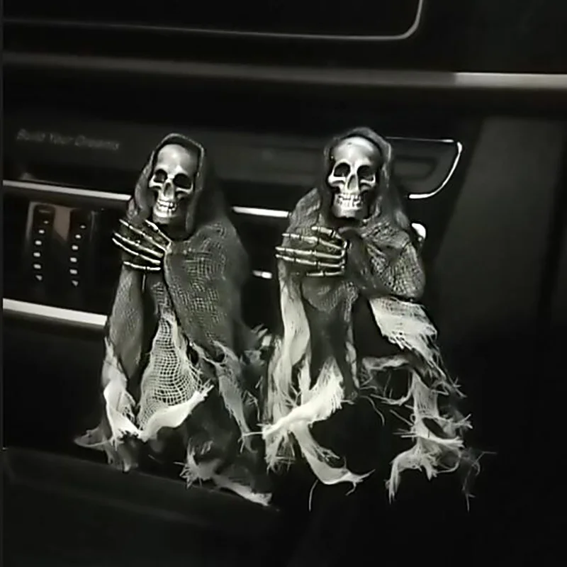 Halloween Car Air Freshener Vent Clip Scent Ornament Auto Interior Perfume Freshener For Minivan SUV Truck RV Car Accessories