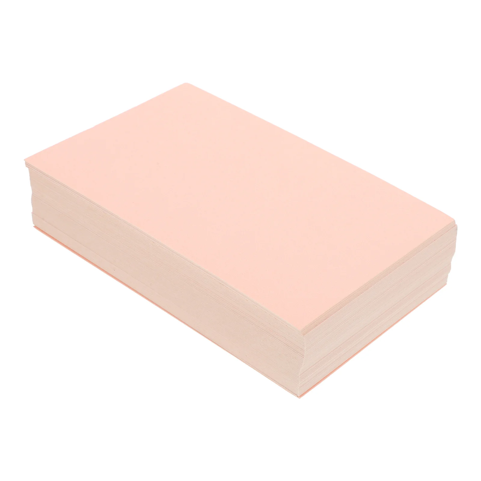 

100 Pcs School Diy Paper Greeting Card Thick Colored Cardstock Paper Pink Craft Material Kids School Projects