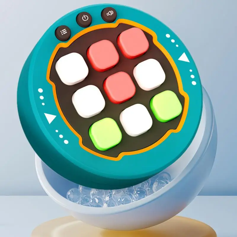 وحدة تحكم ألعاب ألغاز محمولة، لعبة دعابة الدماغ الإلكترونية، ألعاب عائلية، ألعاب لوحية، لعبة تعليمية محمولة للأطفال والكبار