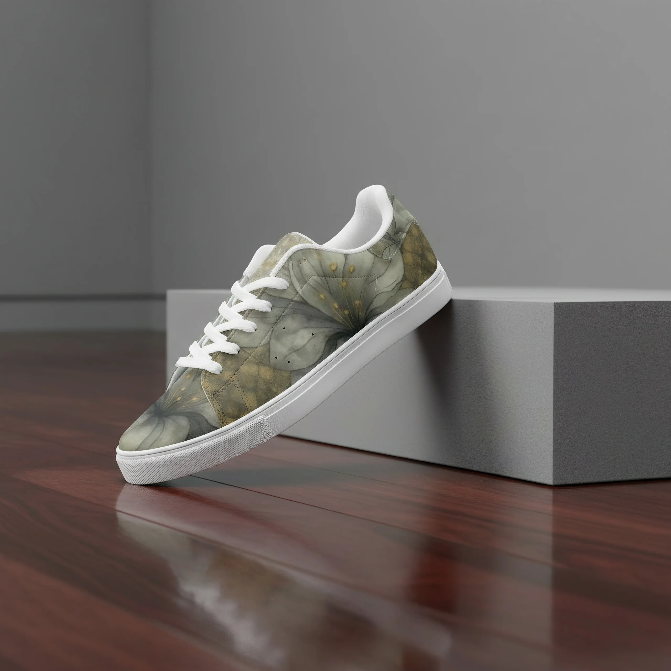 

Dark gold understated luxury print high-quality casual sports shoes and fashion shoes for men and women