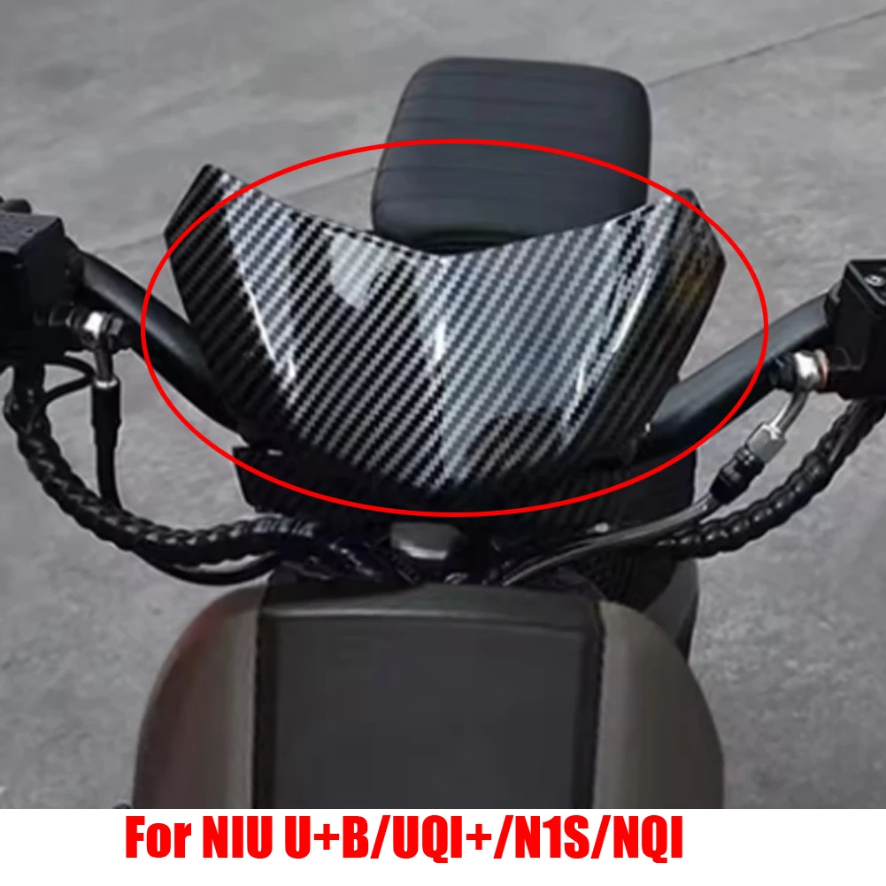 FOR NIU U+B/UQI+/N1S/NQI Motorcycle Front Small Windshield Dashboard Cover Waterproof Fairing Windscreen