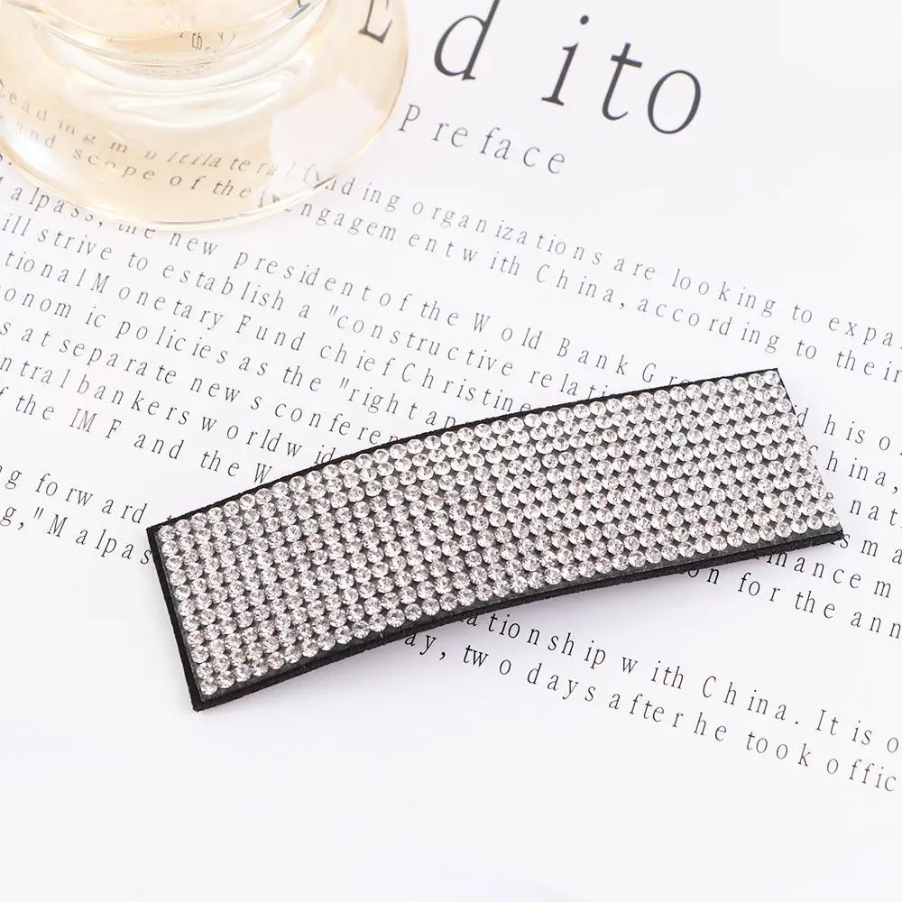 

Cute Elegant Side Clips Hair Accessories Barrettes Rhinestone Hair Pins Korean Style Barrettes Crystal Women Hair Clips
