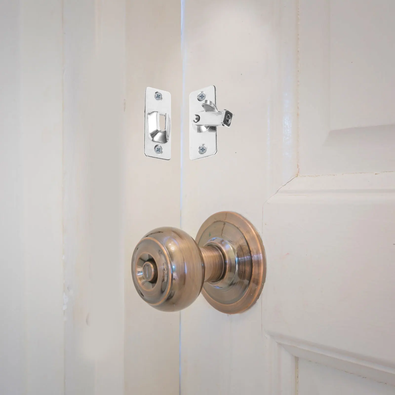 

Bathroom Door Bolt Latch Heavy Duty Stainless Steel Thickened Slide Lock for Doors Fences Bathrooms Wardrobe Furniture Hardware