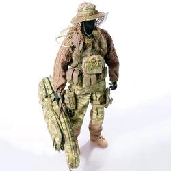 ZYTOYS 1/6 Scale Male Soldier CP Sniper Suit Hide Disguise Clothes Set Model For 12-cal Action Figure Collection Dolls Toys Fan