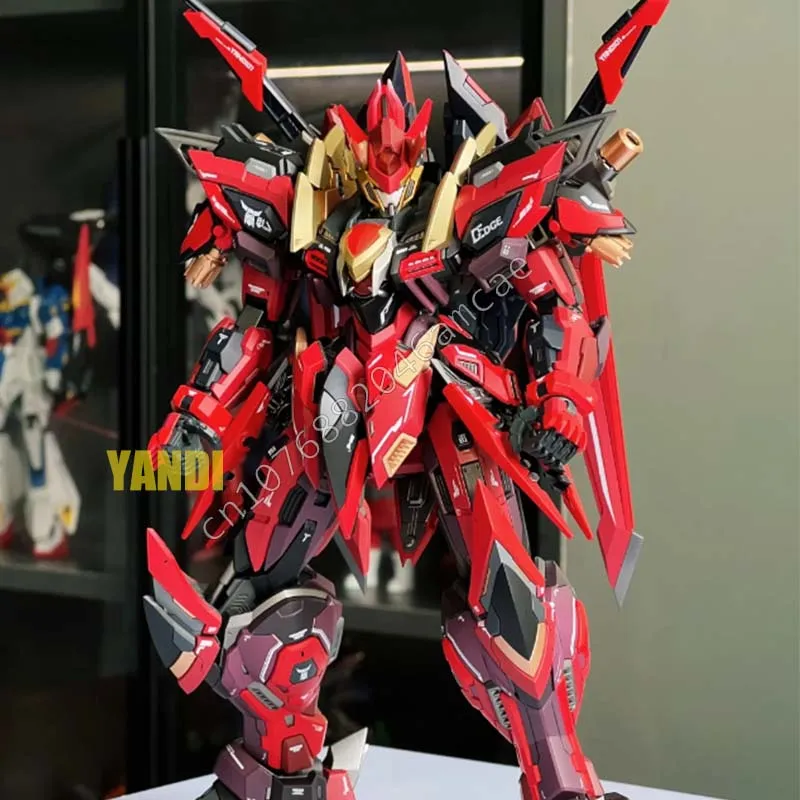 

In Stock MG 1/100 CANG TOYS Assembly Model Kit YANDI WAR OF THE GOD Alloy Skeleton Robot Action Figure Plasitc Model Kits Toys