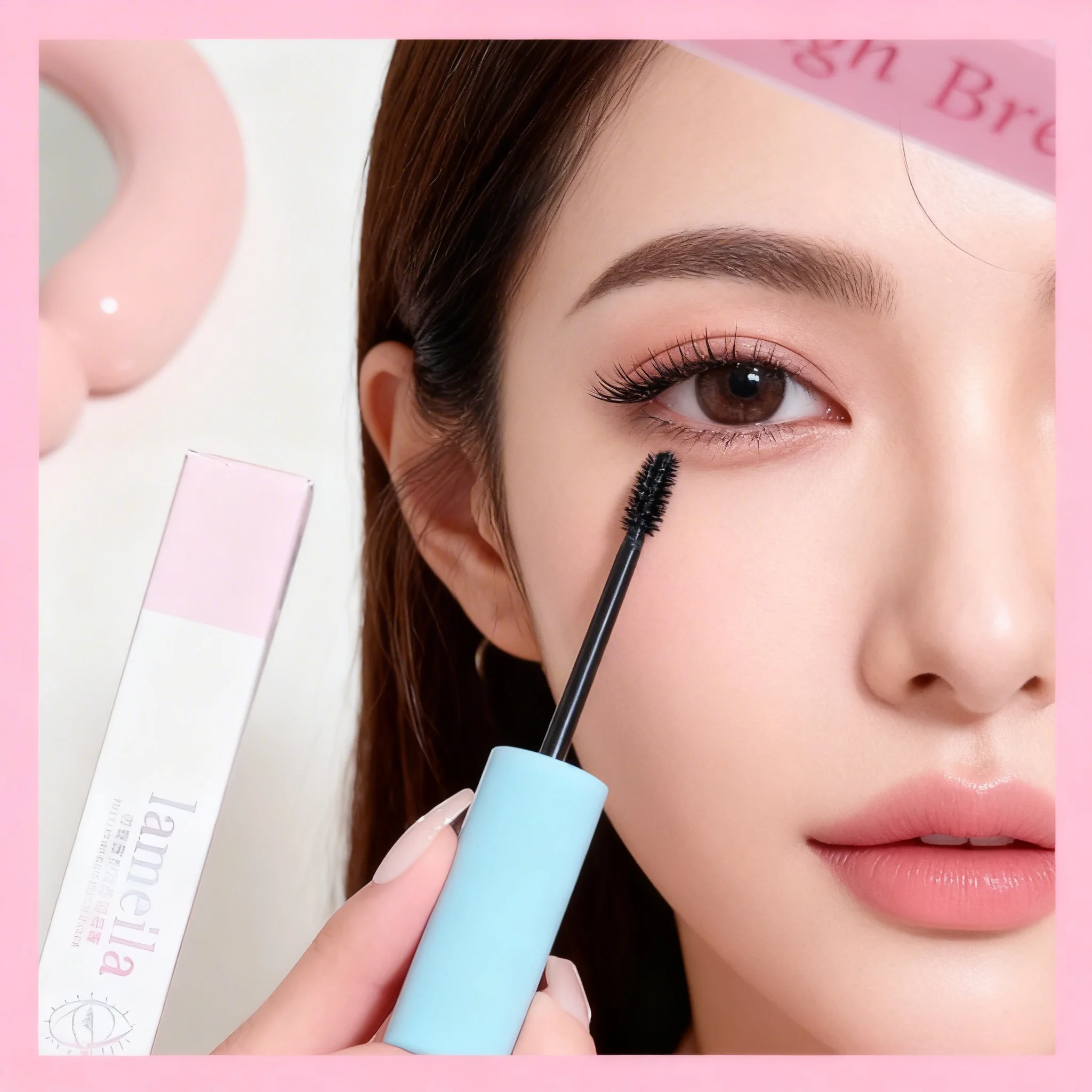 1/3/5PCS Mascara Long-acting Waterproof Non-halo Dyes Easy To Remove Makeup Non-caking Mascara Curling Lash Extend Eyelash