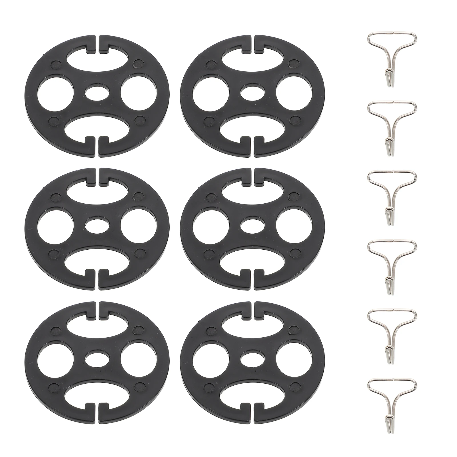

6 Set Car Seat Cover Clamp Buckle Holder Appendix Automotive Accessories Covers Hook Hanging