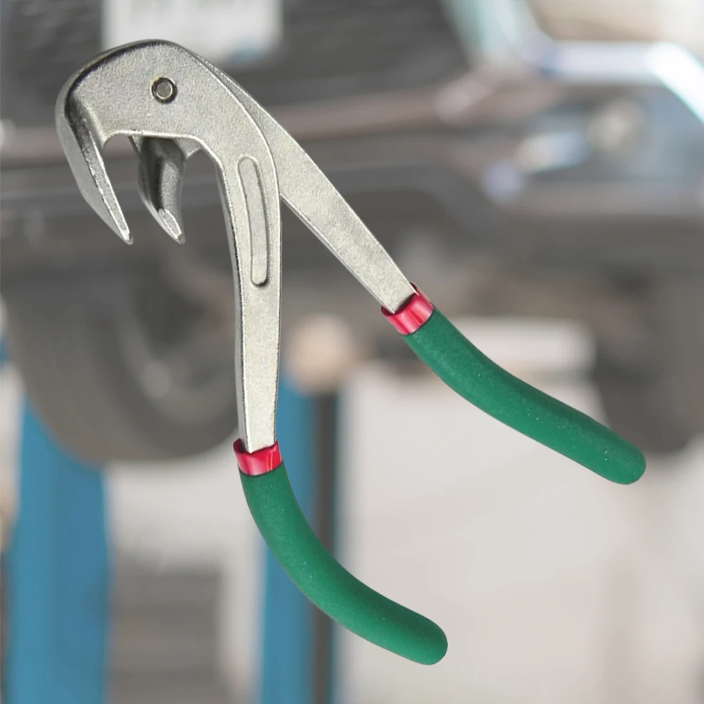 Universal Car Dent Repair Pliers Automotive Clamp Car Dent Puller Pliers Crimping Vise Rubber Handle for Wheel Eyebrow Flat Hole